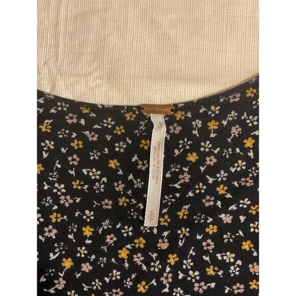 Free People Kissin Kate Sweetheart Neckline Pearl Snap Top Womens Size S - Picture 8 of 9